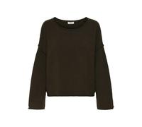 JdY Damen Jdyrue Life L/S Boat Neck Pull KNT Noos, Slate Black, S