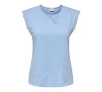 JdY Damen Jdysalva Life S/L Crochet Top JRS, Frozen Fjord, S