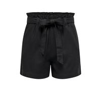 JdY Damen Jdysay Mw Linen WVN Noos Leinenshorts, Schwarz, 42 EU