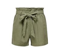 JDY Damen Jdysay Mw Linen WVN Noos Shorts, Kalamata, 34 EU