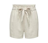 JdY Damen Jdysay Mw Linen WVN Noos Shorts, Moonbean, 40 EU