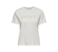 JDY - JDYSELMA S/S OPEN EMB TOP JRS NOOS Cloud Dancer - Gr. - S