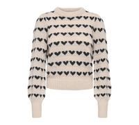 JdY Damen Jdysigrid Life L/S On Puff Pull KNT Noos, Cement, S EU