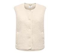 JdY Damen Jdysimina Teddy Waistcoat OTW Yfm, Pumice Stone, L