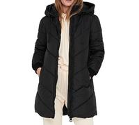 JDY Damen Jdyskylar Padded Hood Jacket Otw Noos, Schwarz, XL