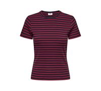 JdY Damen Jdysolar S/S O Neck Top JRS Noos, Total Eclipse, XS