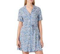 JdY Damen Jdystarr Life S/S Shirt Dress Wvn A Linie, Blue Bonnet/Aop:cd Kamille Flowers, S EU