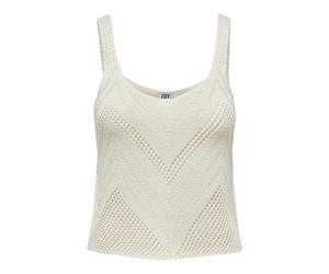 JdY Damen Jdysun KNT Noos Tank Top, Tapioca, XL EU