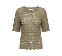JdY Damen Jdysun Lay 2/4 Pullover KNT, Sepia Tint, XXL