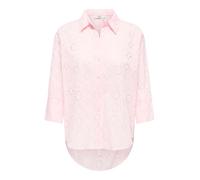 JdY Damen Jdytallie 3/4 Long Shirt WVN Noos Detaillierter Hemdkragen, Lang, Mit Volumenärmeln, Chalk Pink, Small