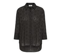 JdY Damen Jdytallie 3/4 Long Shirt WVN Noos Detaillierter Hemdkragen, Lang, Mit Volumenärmeln, Chocolate Torte, X-Large