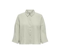JdY Damen JDYTHEIS 3/4 Crop Shirt WVN Dia NOOS Hemd, Desert Sage, XS