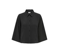 JdY Damen JDYTHEIS 3/4 Crop Shirt WVN Dia NOOS Hemd, Phantom, X-Small