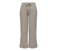 JdY Damen Jdytheis Life Wide Pant WVN Noos Hose Mit Weitem Bein Und Hohem Bund Und Seitentaschen, Brindle, M / 32L