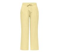 JdY Damen Jdytheis Life Wide Pant WVN Noos Hose Mit Weitem Bein Und Hohem Bund Und Seitentaschen, French Vanilla, M / 32L