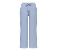 JdY Damen Jdytheis Life Wide Pant WVN Noos Hose Mit Weitem Bein Und Hohem Bund Und Seitentaschen, Kentucky Blue, L / 32L