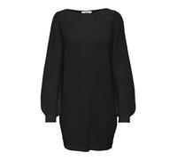 JDY Damen Jdywhitney Megan L/S Boat Dress KNT Noos Strickkleid, Schwarz, XXS EU
