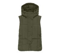 JdY Damen Jdywonder Short Hood Waistcoat Otw Sij, Ivy Green, M EU