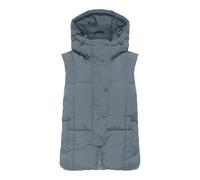 JdY Damen Jdywonder Short Hood Waistcoat Otw Sij, Stormy Weather, M EU