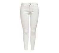 JDY Damen Jeans Jdysonja Reg Skinny ANK White DNM