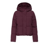 JDY Damen kurze Steppjacke JDYWonder Puffer Winterjacke mit Kapuze 15353998 Fig L