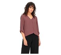 JdY Damen Jdydivya 3/4 Top Wvn Noos T-Shirt, Rose Brown, 36 EU