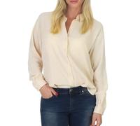 JDY Damen Musselin-Bluse JDYTheis Langarm 15271018 Tapioca XL