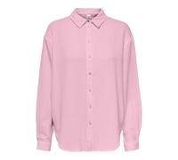 JDY Damen Musselin-Bluse JDYTheis Langarm Loose Shirt 15271018 Fairy Tale L