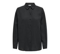 JDY Damen Musselin-Bluse JDYTheis Langarm Loose Shirt 15271018 Phantom XXL