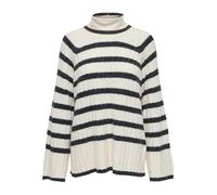 JDY Damen Pullover Knit it Rollkragen Langarm Lang Strickpullover, Farben:Beige, Größe:XS-S