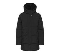 JDY Damen Steppjacke JDYWonder Long Puffer gesteppter Parka mit Kapuze 15354000 Black L