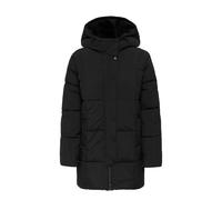 JDY Damen Steppjacke JDYWonder Long Puffer gesteppter Parka mit Kapuze 15354000 Black S