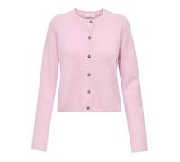 JDY Damen Strickjacke leichte Damenjacke Cardigan JDYChloe Life 15330581 Sweet Lilac Melange XXL