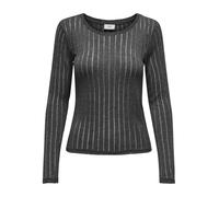 JDY Damen Top Rundhals Slim Fit Bequemes Langarmshirt Casual Oberteil