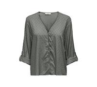 JdY Diana Life 7/8 Dobby Shirt WVN Noos, Castor Gray, XL