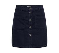 Jacqueline de Yong Cordrock JDYSHIRAZ CORDUROY SKIRT PNT DIA Damen L (40), blau, 100% Baumwolle