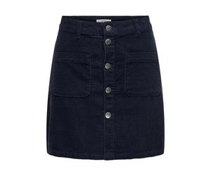 JDY Female Jdyshiraz Corduroy Skirt PNT Noos, Night Sky, M EU | Mini, Casual, Bei max. 30 grad waschen