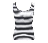 JDY Fransiska Tanktop, Marineblau/Weiß, gestreift, marine, M
