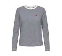 JDY - Gestreifter Pullover - Pisa weiß - Gr. - XS