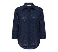 JDY Hemd in Dunkelblau - Größe M | Damen Blusen