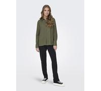 JDY Hemd in Khaki - Größe L | Damen Blusen
