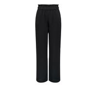 JdY Damen Jdydivya Life Hw Wide Pants WVN Noos Hose, Schwarz, S / 32L EU