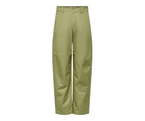 JDY Hose "Selma" in Grün - Größe XS/L32 | Damenhosen