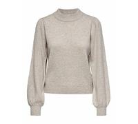 JdY Damen Pullover Strick Rundhals Langarm Regular fit modisch Oberteil, Farben:Beige, Größe:XL