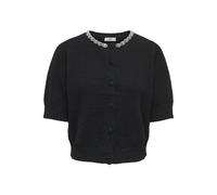 JDY - JDYALVA LIFE 2/4 EMBEL CARDIGAN KNT NOOS Black - Gr. - S