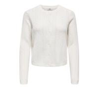 JDY - JDYAPRIL LIFE L/S O-NECK CARDIGAN KNT bright white - Gr. - M