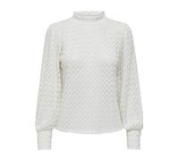 JDY - JDYAVERY L/S LACE TOP JRS NOOS cloud dancer - Gr. - M