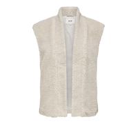 JDY - JDYBIRDY TEDDY OPEN VEST OTW NOOS Pumice Stone - Gr. - S