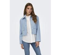 JDY - JDYCALLIE SHORT JACKET OTW HAB NOOS Cashmere Blue - Gr. - XS