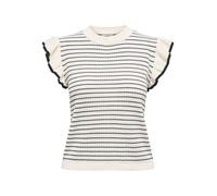JDY - JDYCARICE S/L FRILL PULLOVER KNT NOOS Cloud Dancer - Gr. - XS